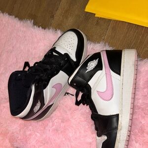 Jordan Black and Gray Sneakers